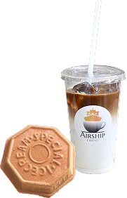 装飾:コーヒーとお菓子