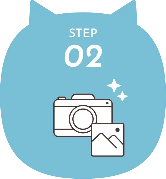 イラスト:STEP02 FOLLOW