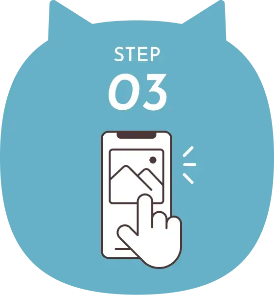 イラスト:STEP03 FOLLOW